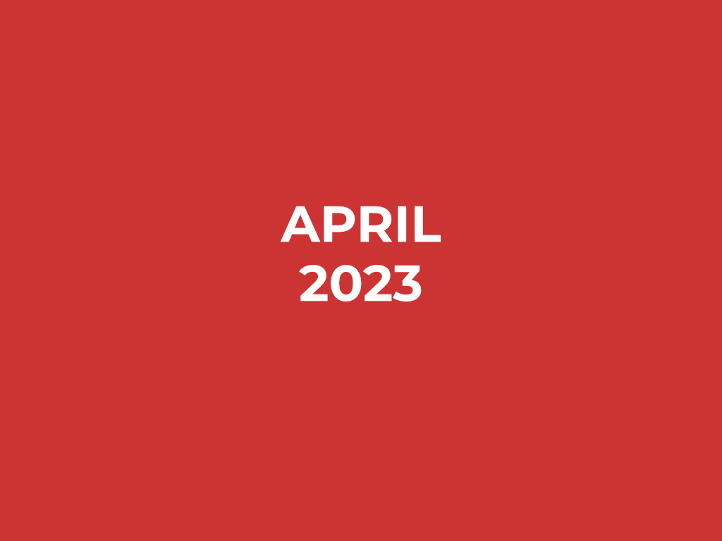 April 2023