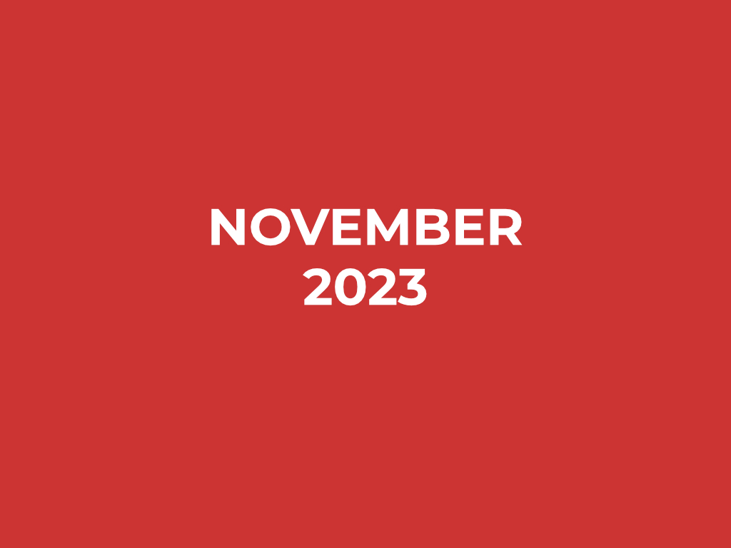 UC Nov Calendar 2023