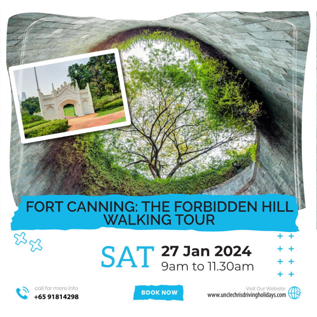 FORT CANNING: THE FORBIDDEN HILL WALKING TOUR Sat, 27th Jan 2024 9am to 11.30am