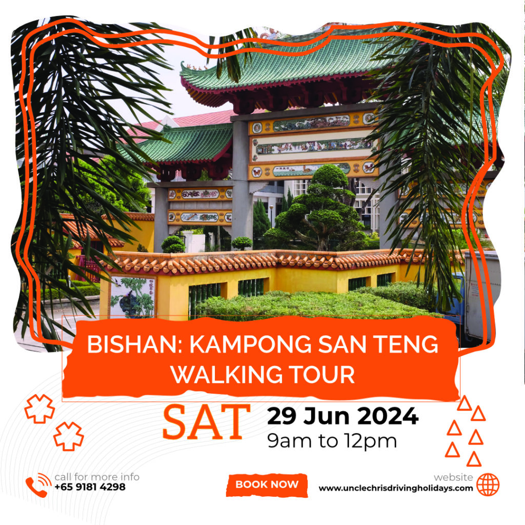 BISHAN: KAMPONG SAN TENG WALKING TOUR Sat, 29th June 2024 9am to 12pm