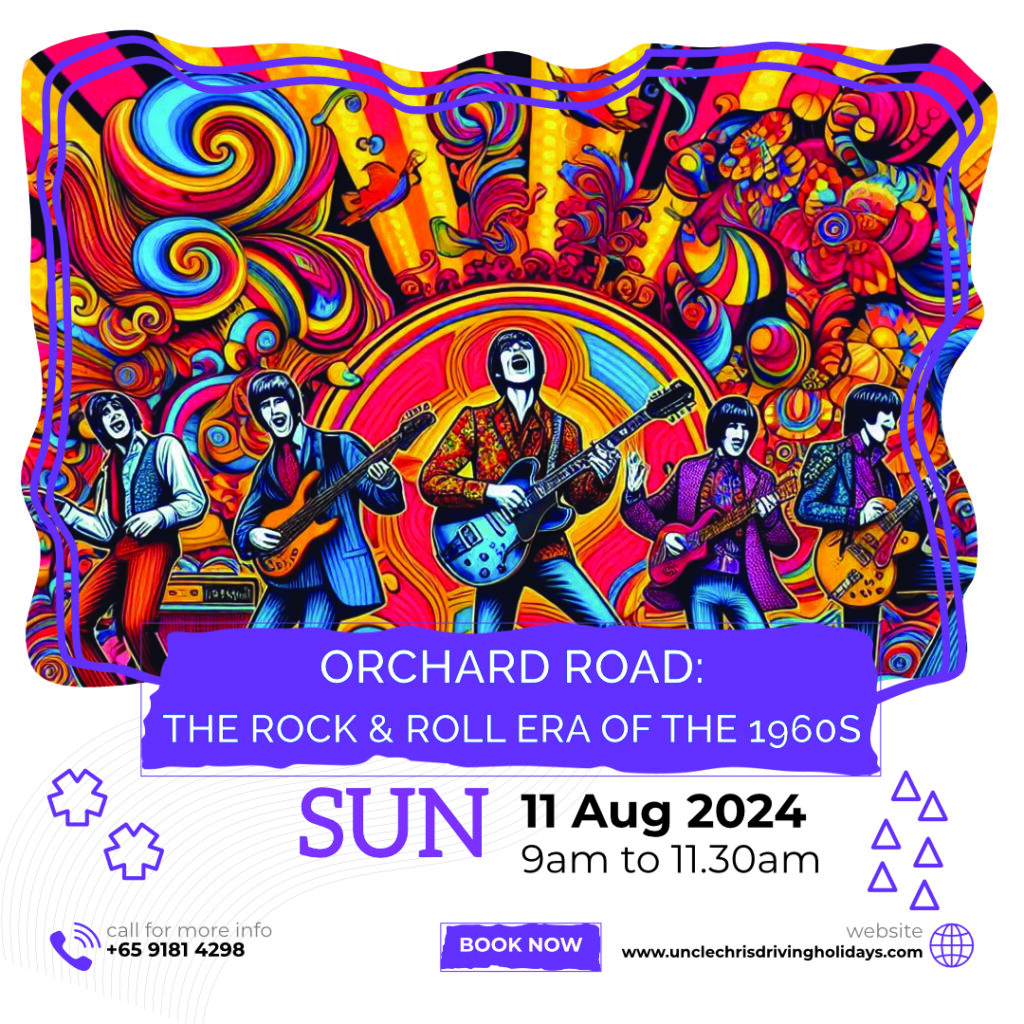 ORCHARD ROAD: THE ROCK & ROLL ERA OF THE 1960S Sun, 11th Aug 2024 9am to 11.30am