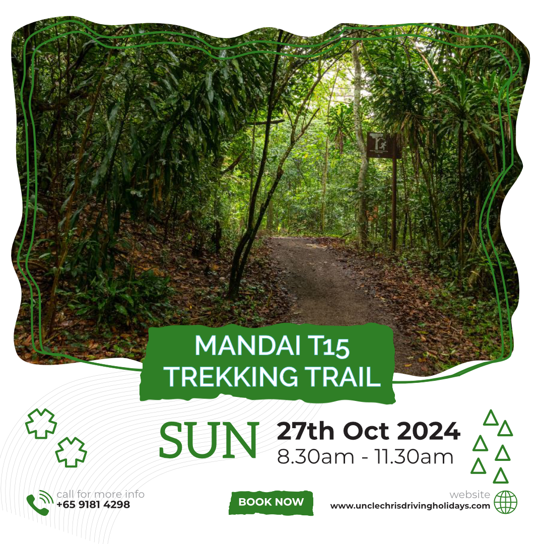 MANDAI T15 TREKKING TRAIL Sun, 27th Oct 2024 8.30am to 11.30am