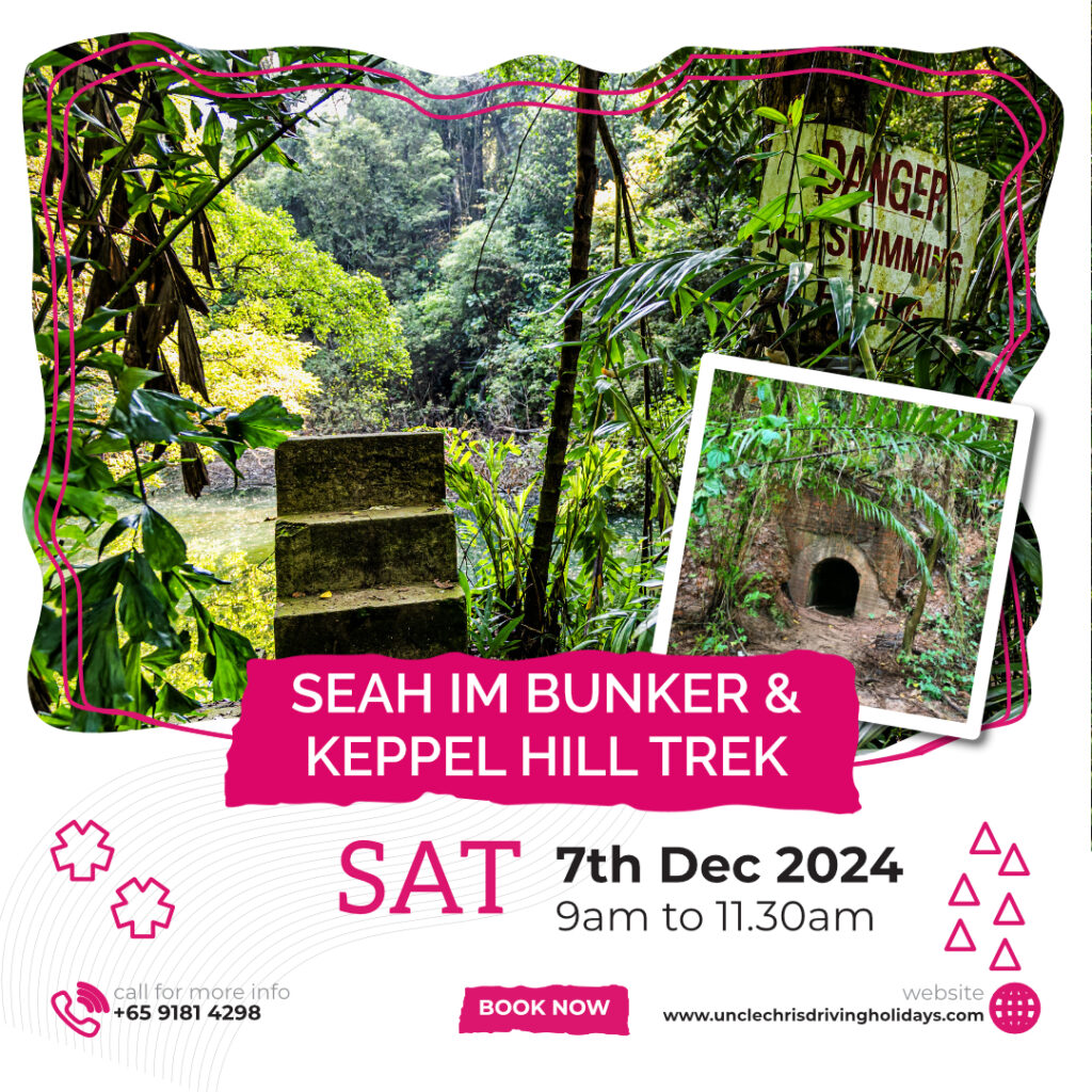 SEAH IM BUNKER & KEPPEL HILL TREK Sat, 7th Dec 2024 9am to 11.30am