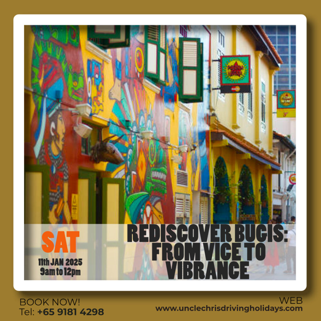 REDISCOVER BUGIS: FROM VICE TO VIBRANCE Sat, 11th Jan 2025 9am to 12pm