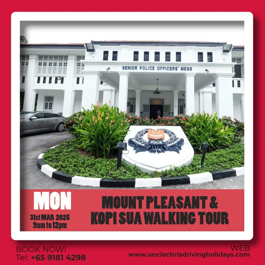 MOUNT PLEASANT & KOPI SUA WALKING TOUR Mon, 31st March 2025 9am to 12pm